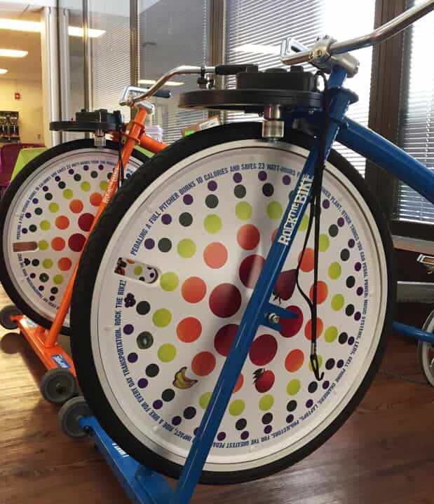 Check out the Blender Bikes during the 2020 Health & Wellness Fair on March 7.